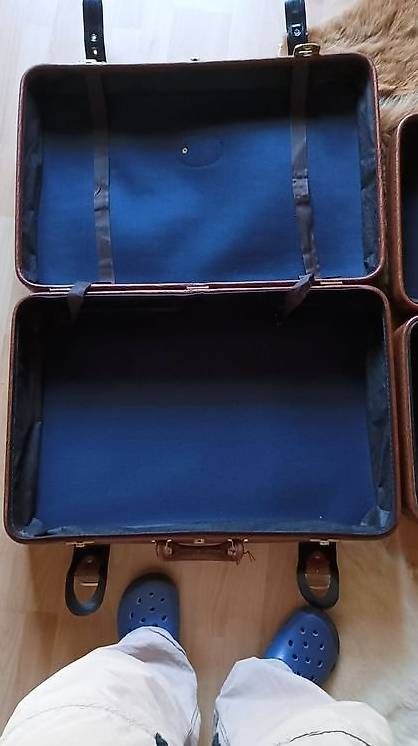 Valigie: 3 valises de voyage Jetstar emboîtables – Usato da Bercher venduto da Canasson 5