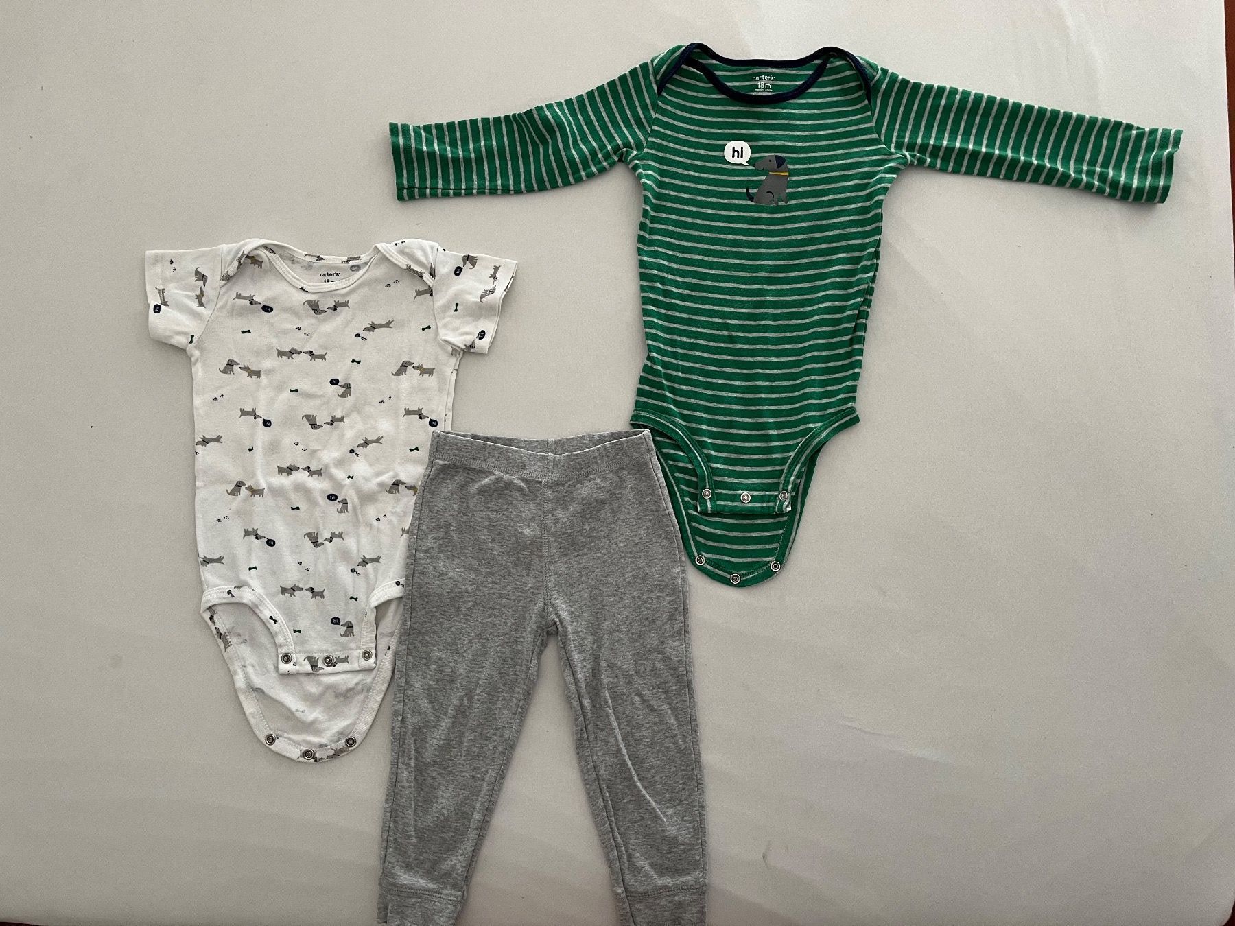 Carter's Lotti & Set di vestiti: Neuwertiges Carters Hi-Bye Set – Nuovo (secondo la descrizione) da Wettingen venduto da epe_9vbf 1