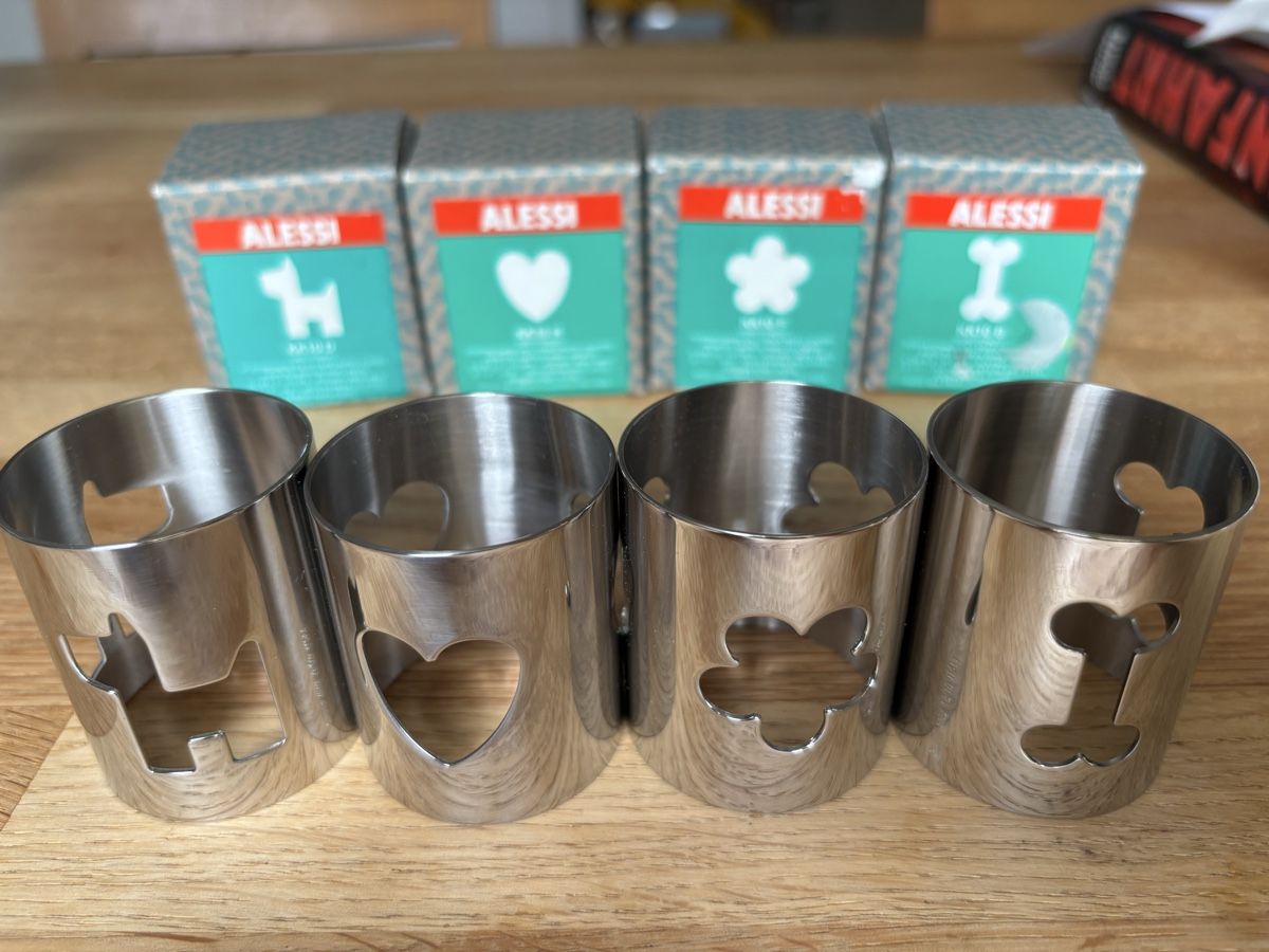 Alessi Altro in Decorazioni & Accessori: Alessi  Serviettenringe – Nuovo (secondo la descrizione) da Würenlos venduto da Ashley24 1