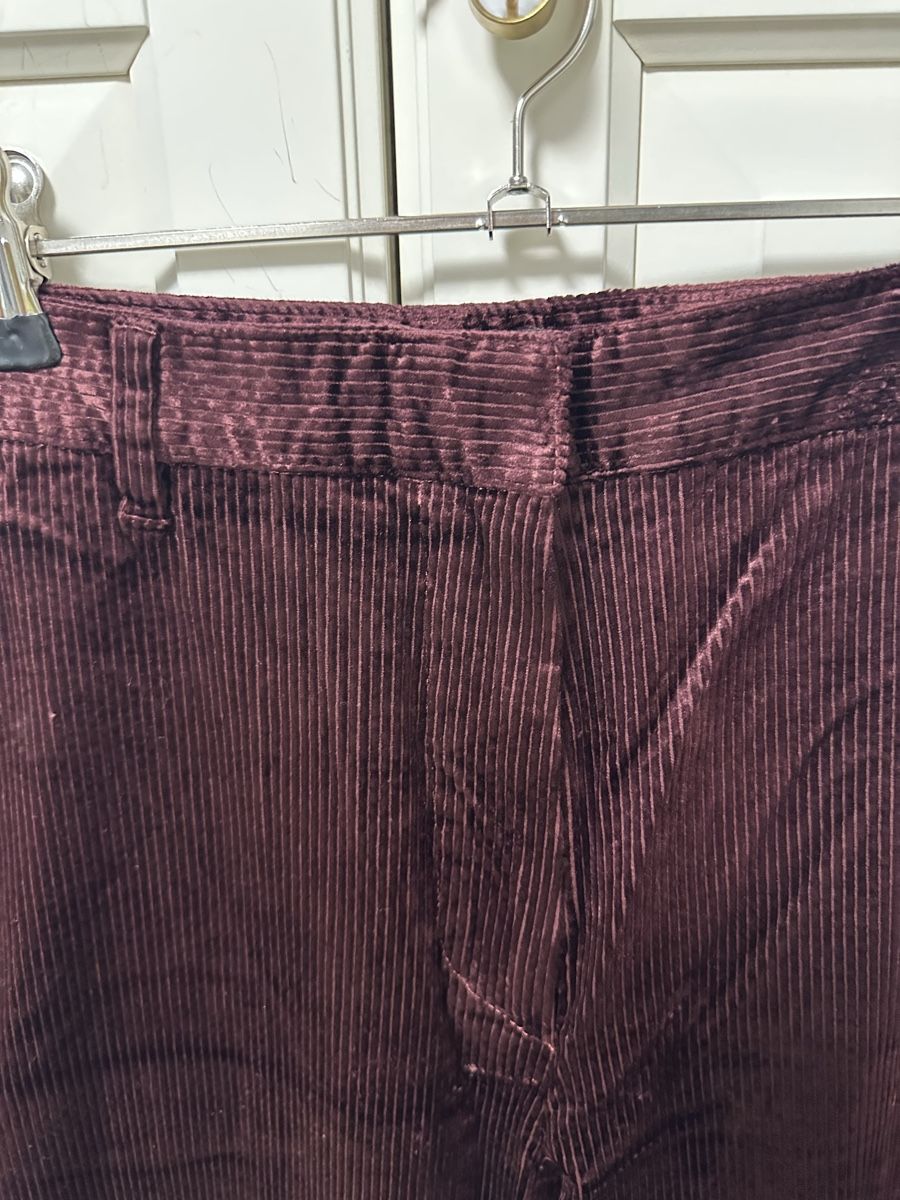 Massimo Dutti Pantaloni: Massimo Dutti Samthose, Grösse 40, Weinrot, Herbst-Look – Nuovo (secondo la descrizione) da Erlinsbach SO venduto da aka_5b2y 1