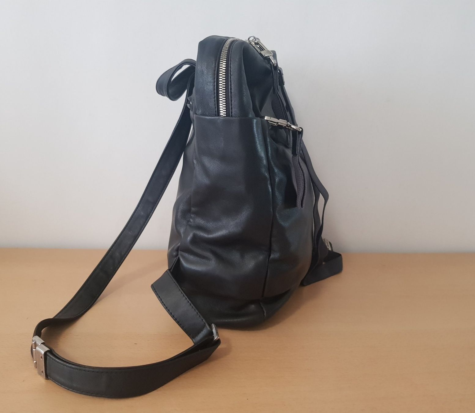 Bree Rucksäcke: Bree Leder Rucksack in Schwarz – Gebraucht aus Basel von Birs868 1