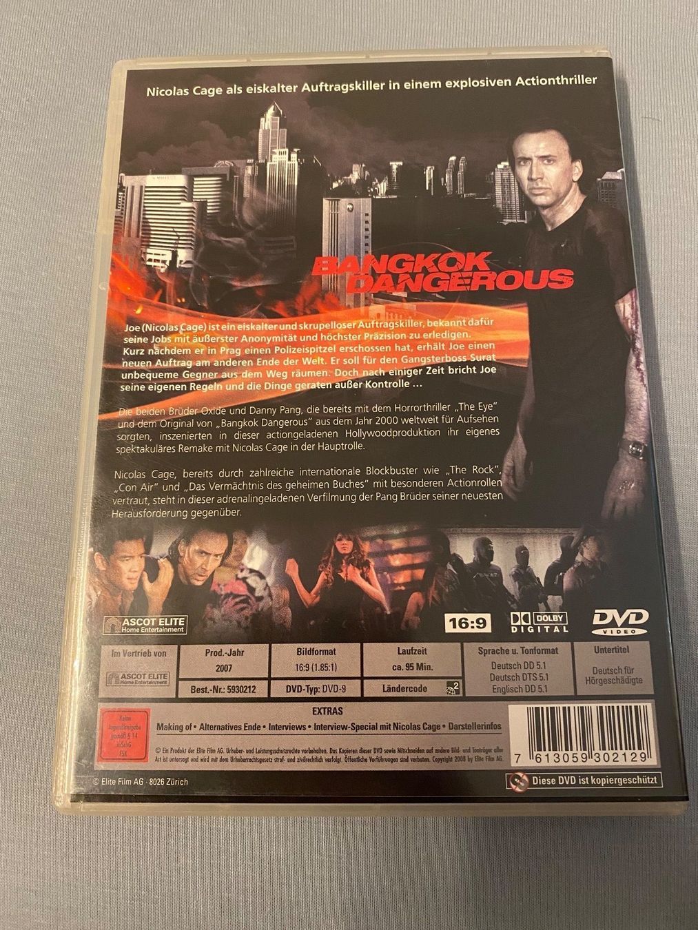 Tutti i DVDs: Bangkok Dangerous – Nuovo (secondo la descrizione) da Einsiedeln venduto da Penguin_Holmes 1