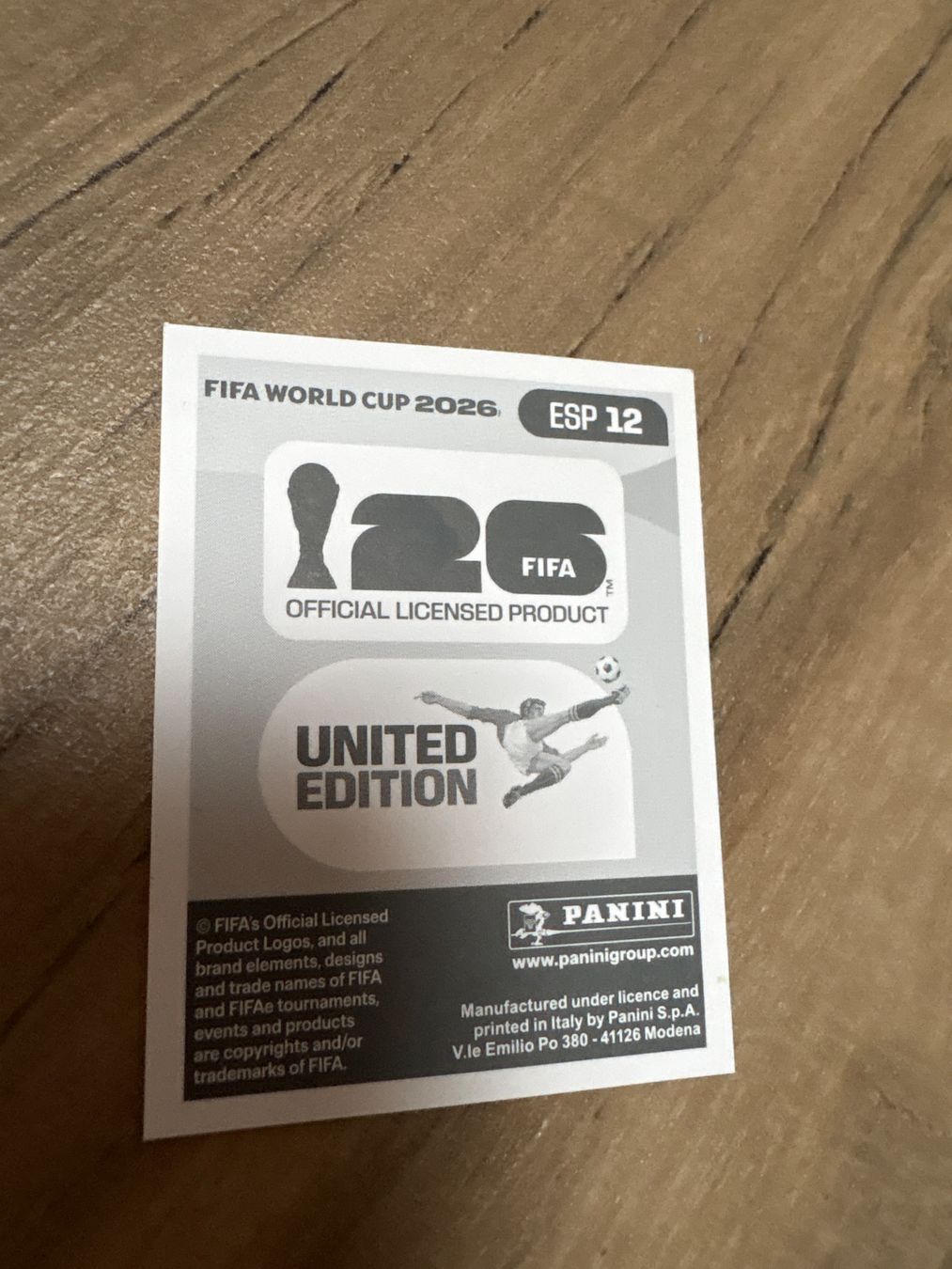 Panini Sammelbilder & Trading cards: Panini WM 2026 Sticker Esp 12 – Neu (gemäss Beschreibung) aus Diessenhofen von Fluempel 1