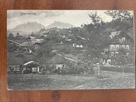 Ansichtskarte Schweiz von Scharnachtal BE