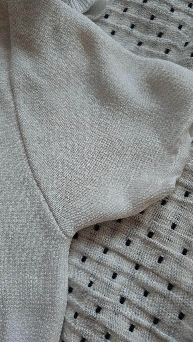 Vestiti: Robe BUBBLES blanche à double ruban – Usato da Lausanne venduto da feathernox 3