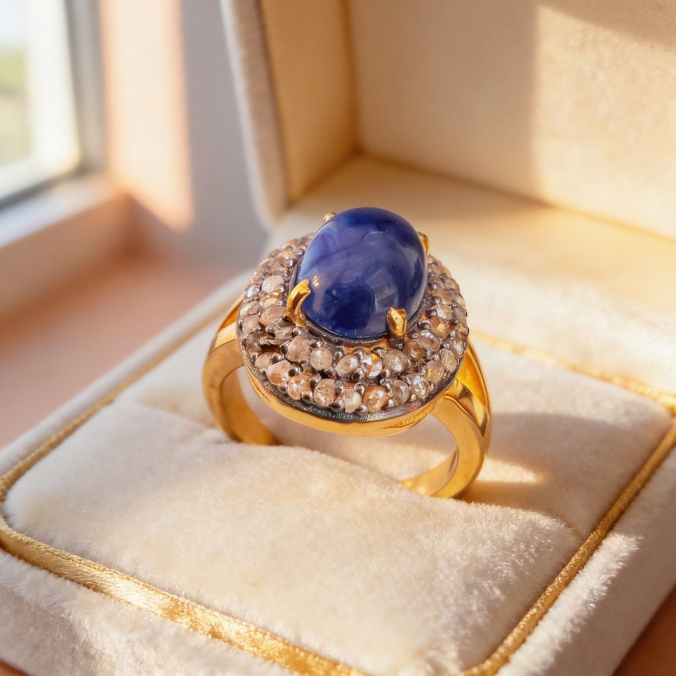 Ringe: Bague Saphir Le Rêve Bleu – Neu und originalverpackt aus St-Maurice von Sandrinette123 1