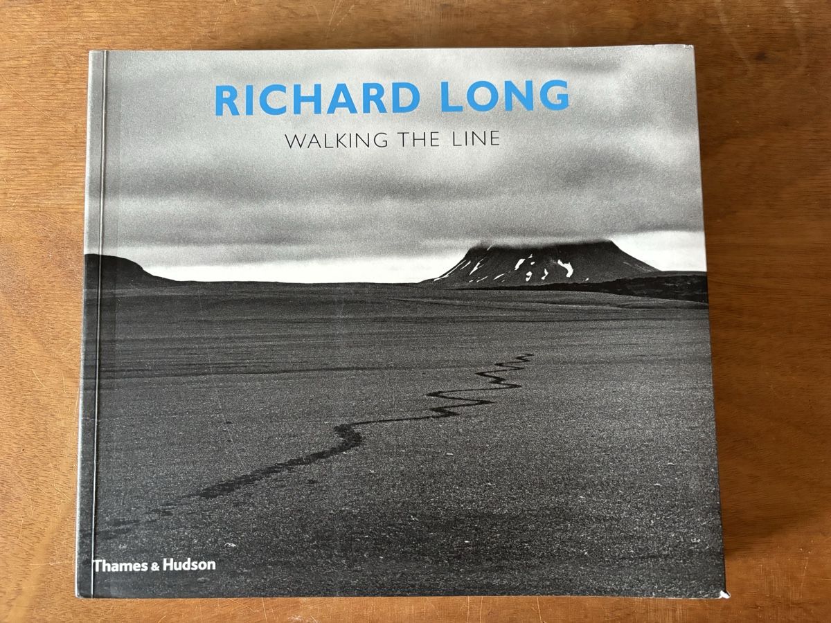 Livres: Richard Long. Walking the line – D'occasion à Zürich par WWehrle