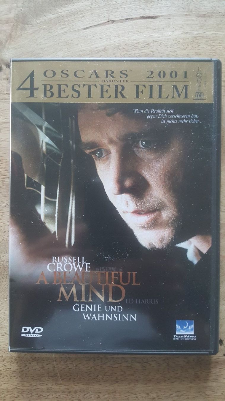 Tutti i DVDs: DVD A Beautiful Mind Russell Crowe – Usato da Dierikon venduto da sanpaplo