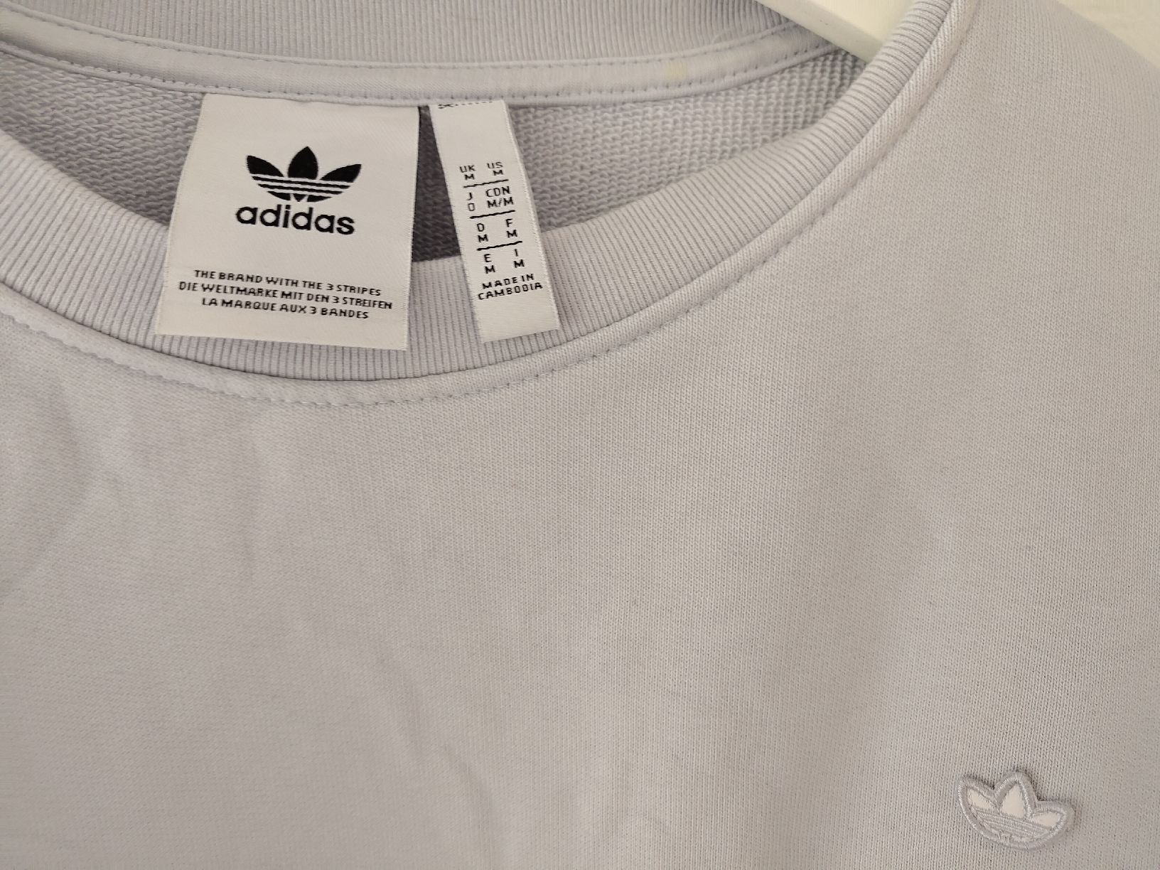Adidas Maglioni & Felpe: Adidas Pullover hellblau Grösse M guter Zustand – Usato da Zürich venduto da s_a11 1