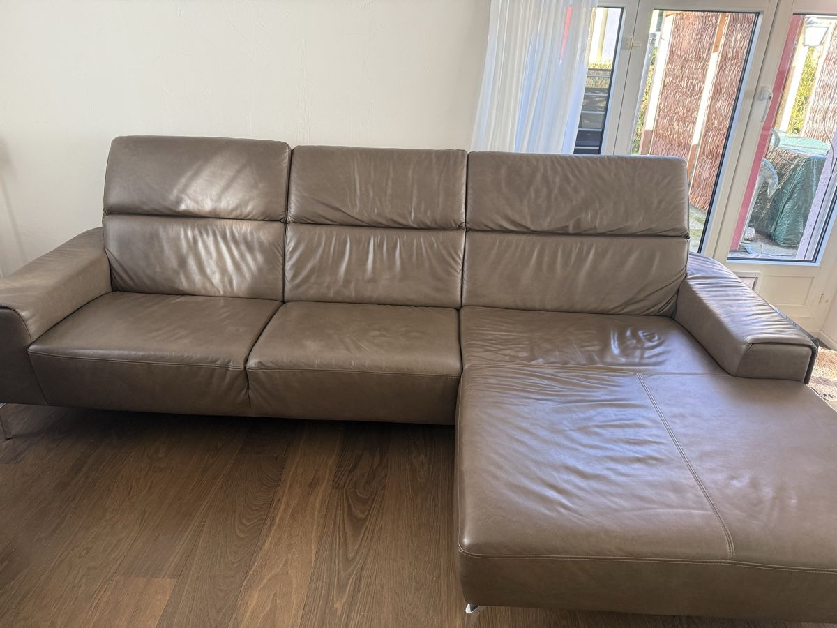 Sofas: Sofa Echtleder Ecksofa Move – D'occasion à Winterthur par tanscha 1