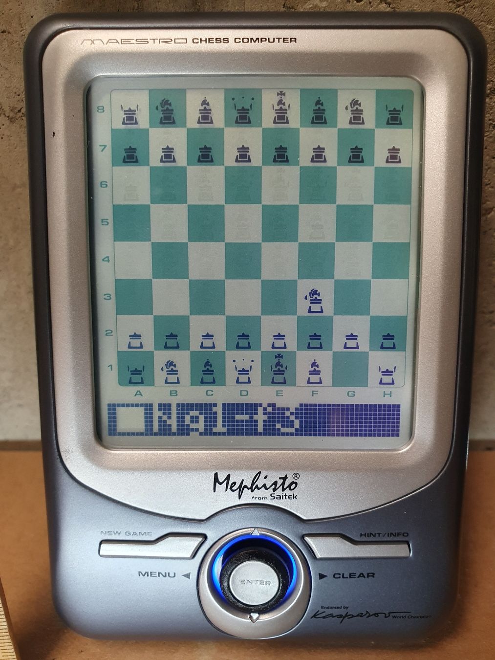 Giochi: Mephisto Maestro Schachcomputer, funktioniert, mit Etui – Usato da Aathal-Seegräben venduto da Ru.Fi 1