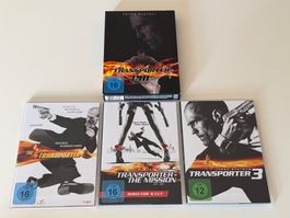 Transporter Trilogie Box 3 DVDs guter Zustand