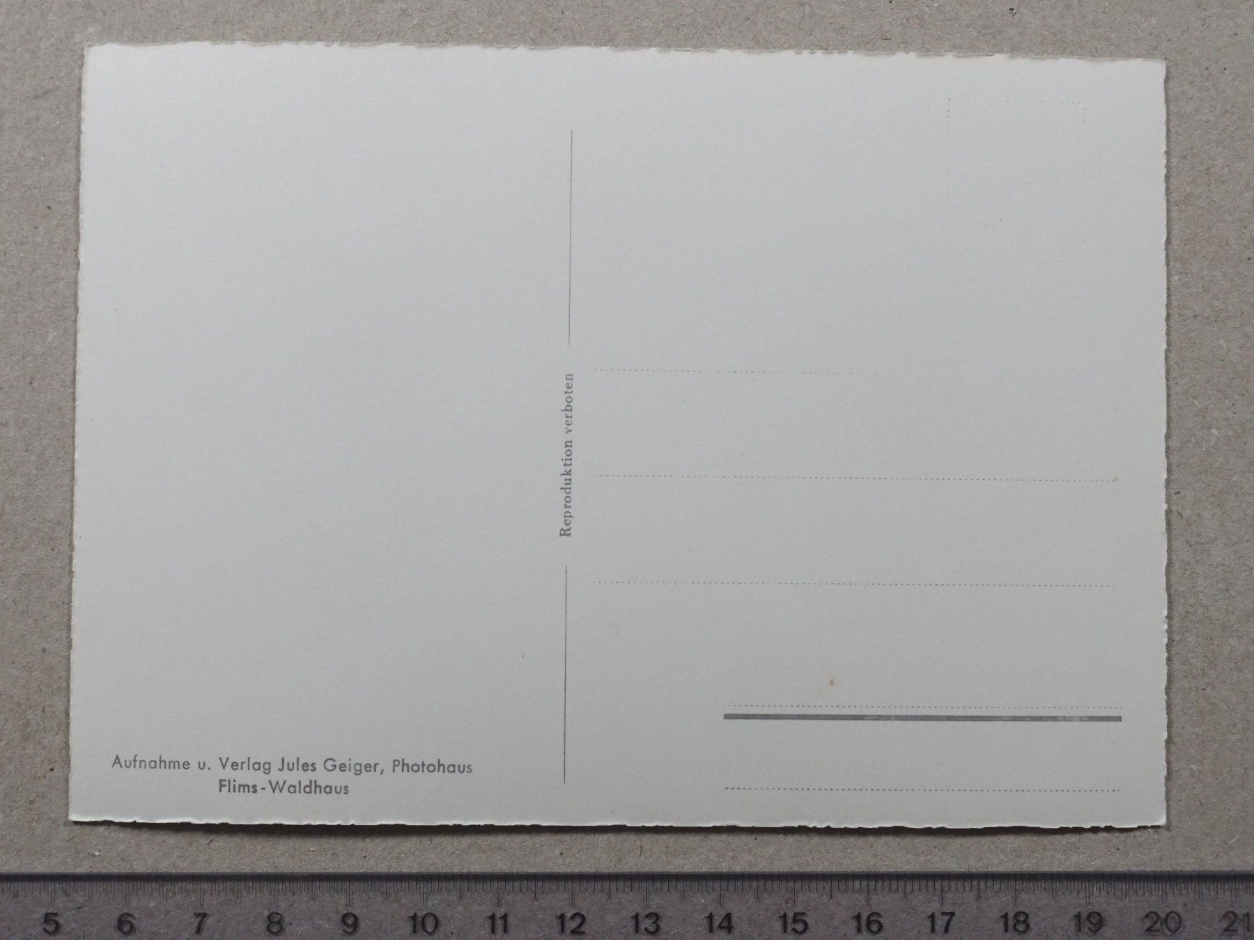 Cartoline postali: Flims, Tourengebiet – Usato da Lenzburg venduto da fh1 1