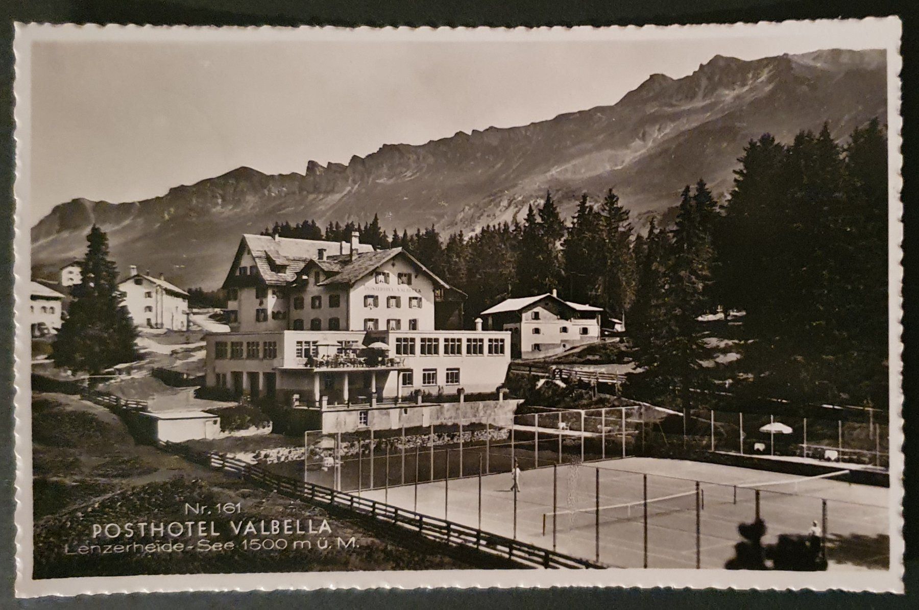 Cartoline postali: Posthotel Valbella 1941 – Usato da Kreuzlingen venduto da Rschweiz1
