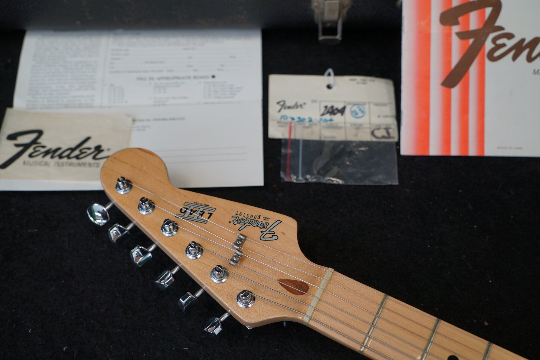 Fender Strumenti musicali: Fender Lead II Black 1980 koffer original – Usato da Ortschwaben venduto da Musictrade 5
