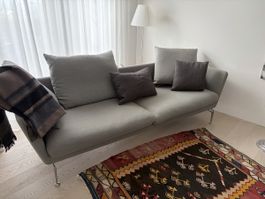 Vitra 3-Sitz Sofa grau - Design Antonio Citterio gebraucht