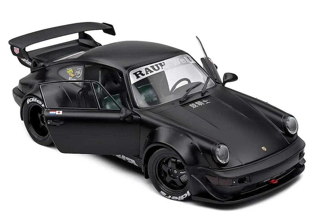 Porsche Modellini d'auto: Solido Modell RWB Bodykit Darth Vader – Nuovo e nell'imballaggio originale da Oftringen venduto da sweden03