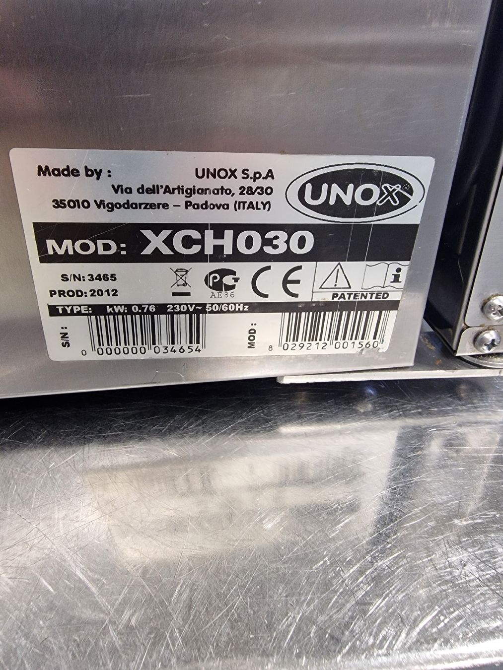Cucine complete: Unox Holdomat  – Usato da Niederwangen BE venduto da HasGastrobedarf 4