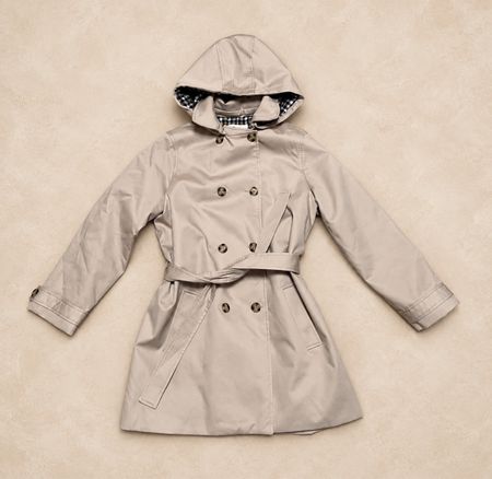 Bonpoint Trenchcoat mit Kapuze für 14j Mädchen neuwertig