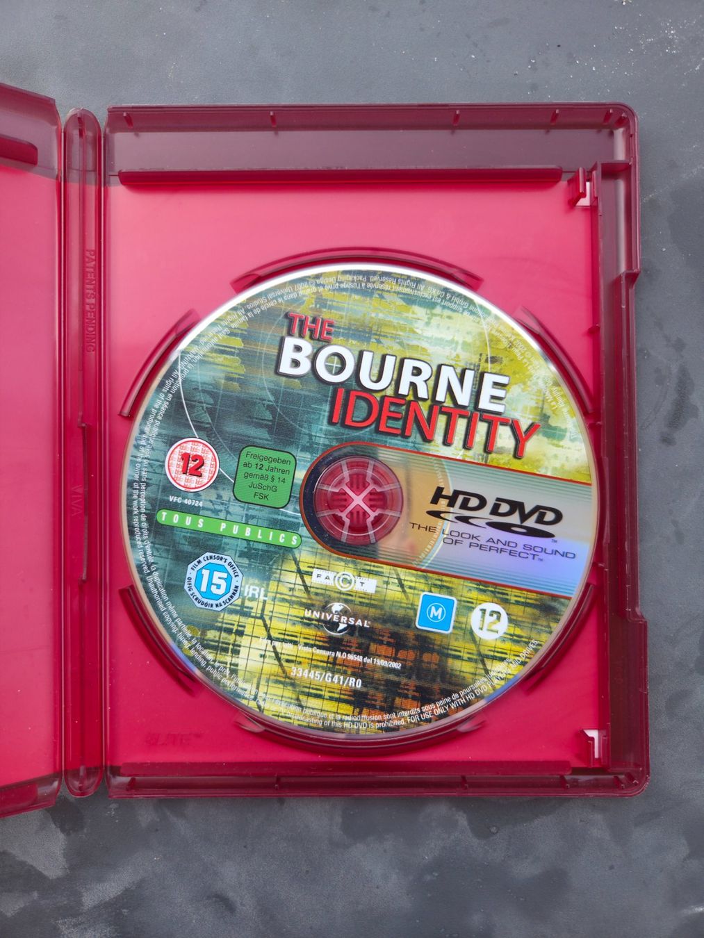 Tutti i DVDs: HD DVD - Die Bourne Identität – Usato da Aldesago venduto da lusuardi 2