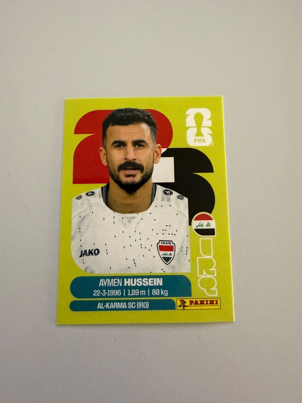 Panini Carte collezionabili: Carte panini 2026 - IRQ 11 – Nuovo (secondo la descrizione) da La Neuveville venduto da Ibo2300