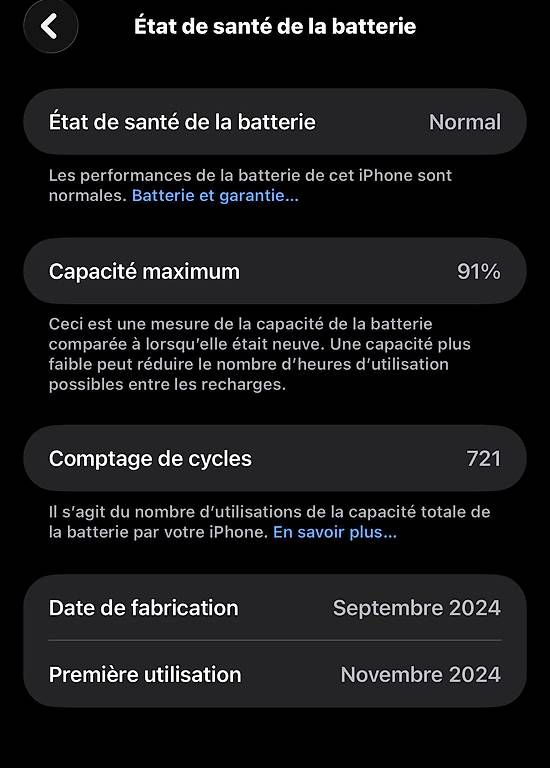 Apple Telefoni cellulari / Smartphones: IPhone 16 Pro Max 256g – Usato da Corcelles-Payerne venduto da nic_jc9h 1