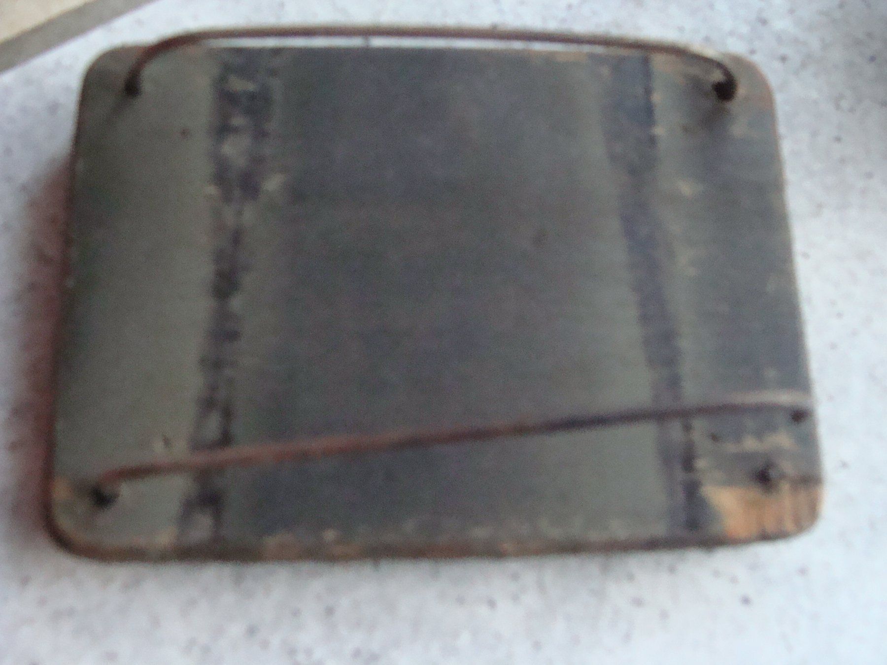 Schweizer Armee Armi bianche: Militaire : plaque de vélo d'ordonnance. – Usato da Cuarny venduto da hen_g7hn 1