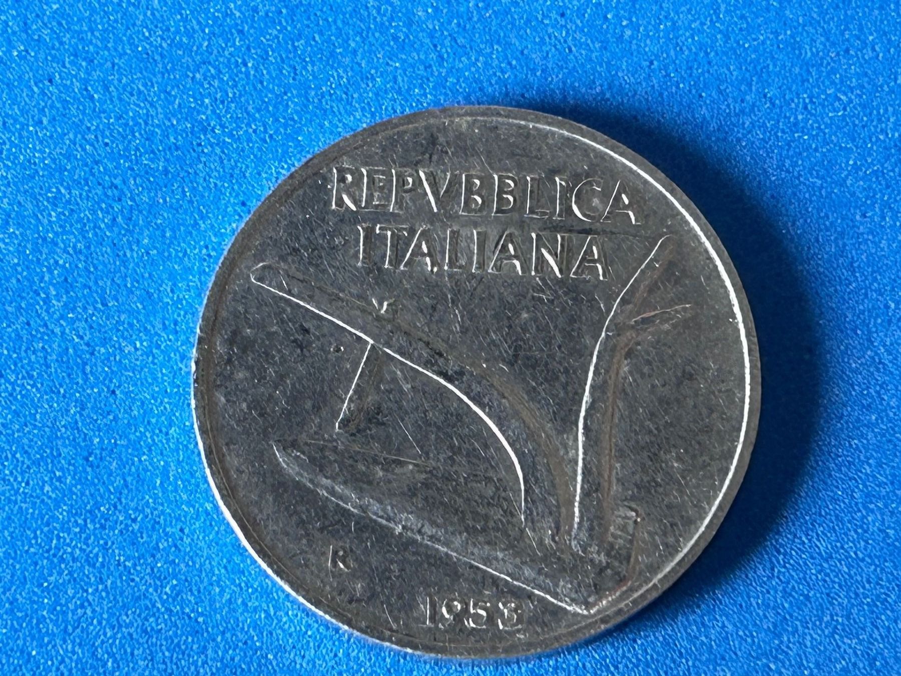 Tutti le monete: Italy - 10 Lire 1953 – Usato da Corcelles NE venduto da AJKader 7
