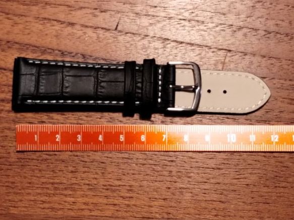 Bracciali & Braccialetti: 22mm Bracelet de montre en cuir – Nuovo (secondo la descrizione) da Biel/Bienne venduto da mod_c76f