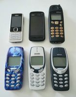 6 Nokia Mobiltelefone Konvolut diverse Modelle gebraucht