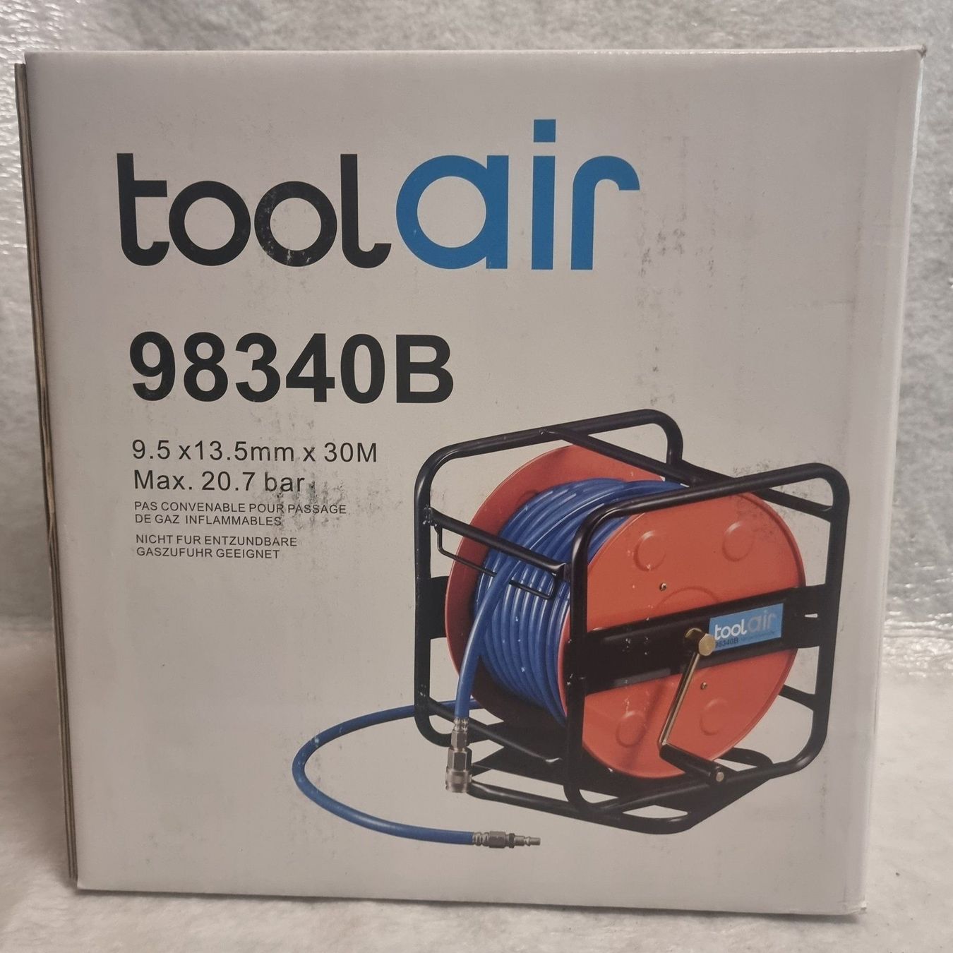 Kompressoren: Toolair 98340B Schlauchrolle – Neu und originalverpackt aus Ermenswil von Walkest
