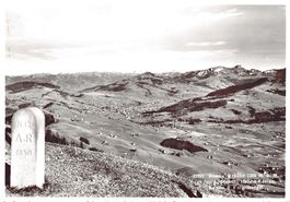 Hundwilerhöhe, Blick gegen Appenzell, gelaufen 1957