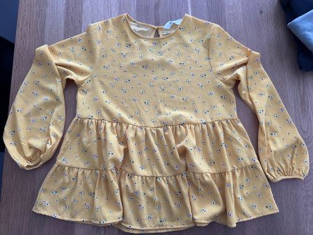 Bluse, Mädchen, von H&M, Gr. 152, gelb