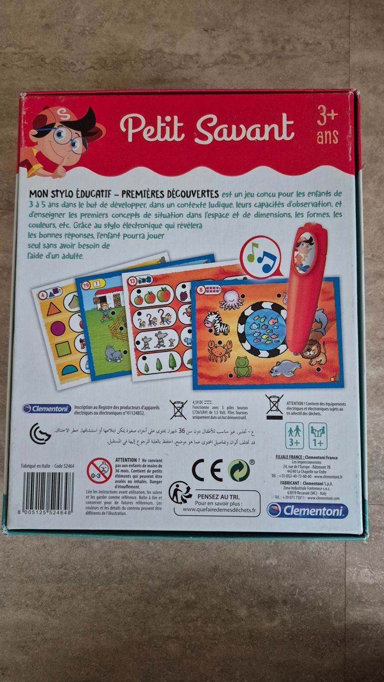 Clementoni Giochi: Kleiner Gelehrter: Mein Lernstift – Usato da Adliswil venduto da crizoprazio 1