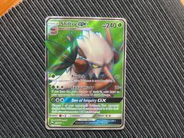 Pokemon Shiftry Gx fullart Celestial Storm near Mint