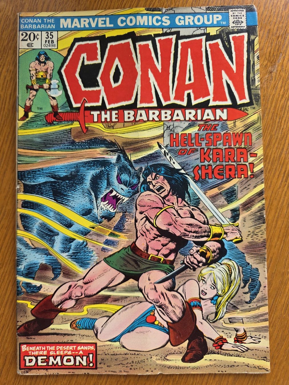 Fumetti: comics marvel group 1973 Conan the Barbarian originale usa – Usato da montsevelier venduto da FREDERIC-B