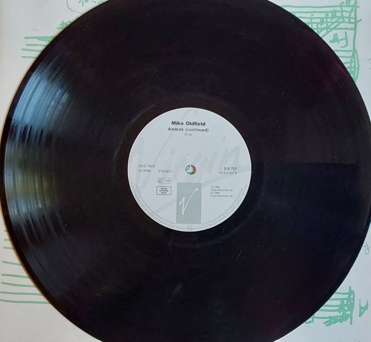 Dischi in vinile: Vinyl LP - Mike Oldfield - Amarok -  1990 – Usato da Villeret venduto da Fil11 3