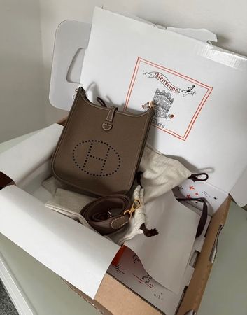Hermès Evelyne 16, etoupe