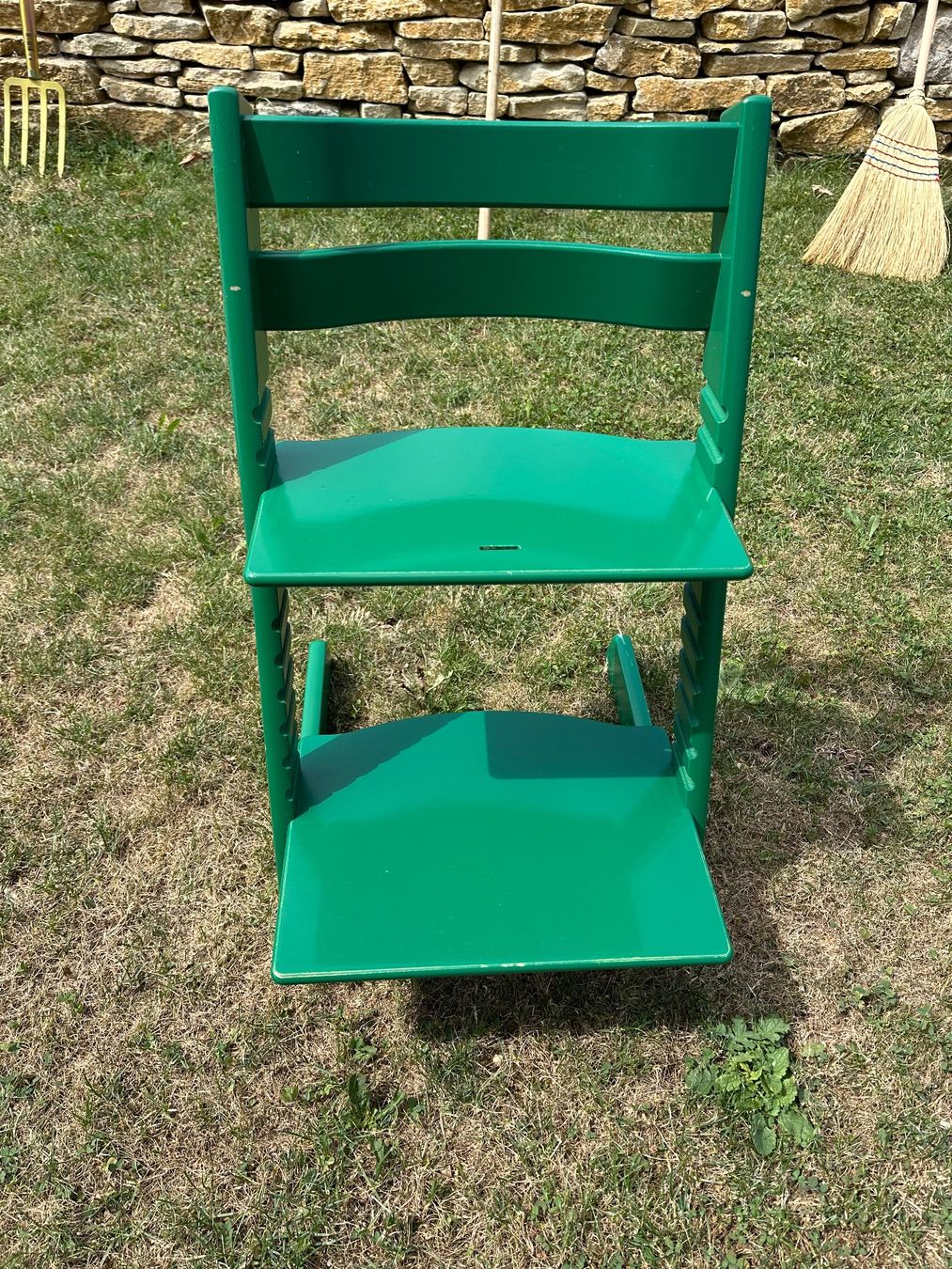Stokke Hochstühle: Tripp trapp stoke grün/vert – Gebraucht aus Moutier von gilouclean 1