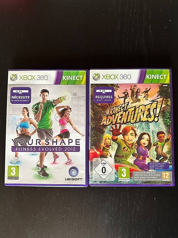 Spiele: Kinect xbox 360 + jeux – Gebraucht aus Vallorbe von texsane