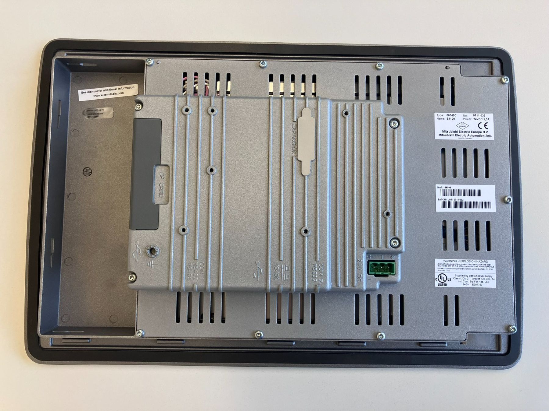 Mitsubishi Componenti elettronici: Mitsubishi HMI E1100 – Nuovo (secondo la descrizione) da Ennetaach venduto da pro_sun 2