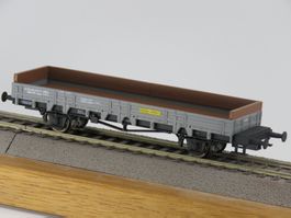 Lehmtransportwagen-Set, bestehend aus drei Wagen