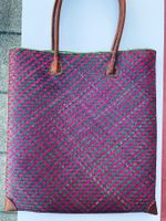 NEU edel geflochtene Tasche Shopper
