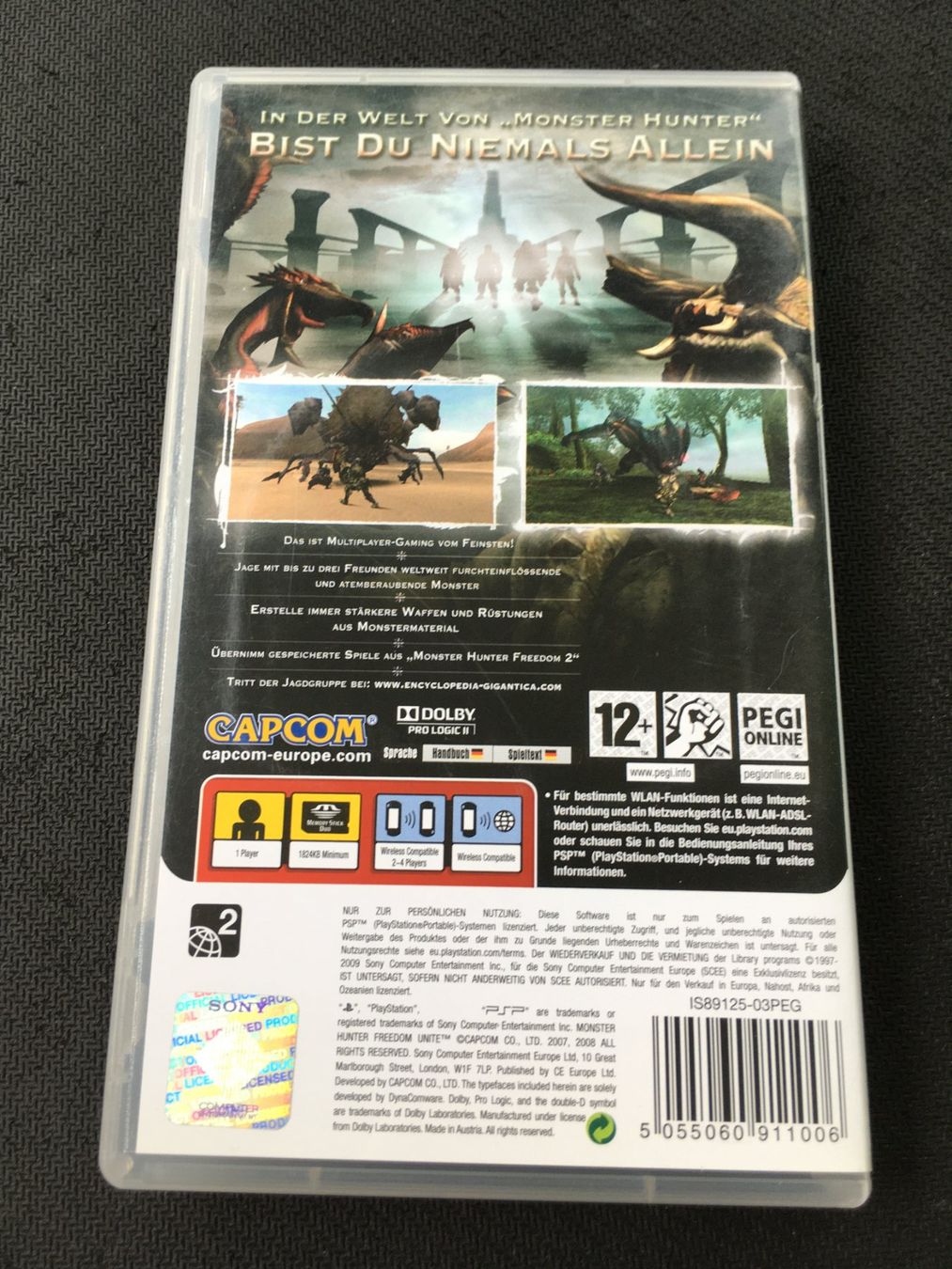 Sony Giochi: Monster Hunter Freedom Unite - PSP – Usato da St.Gallen venduto da sjosjo 1