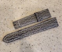 Breitling Lederband 20/16mm grau