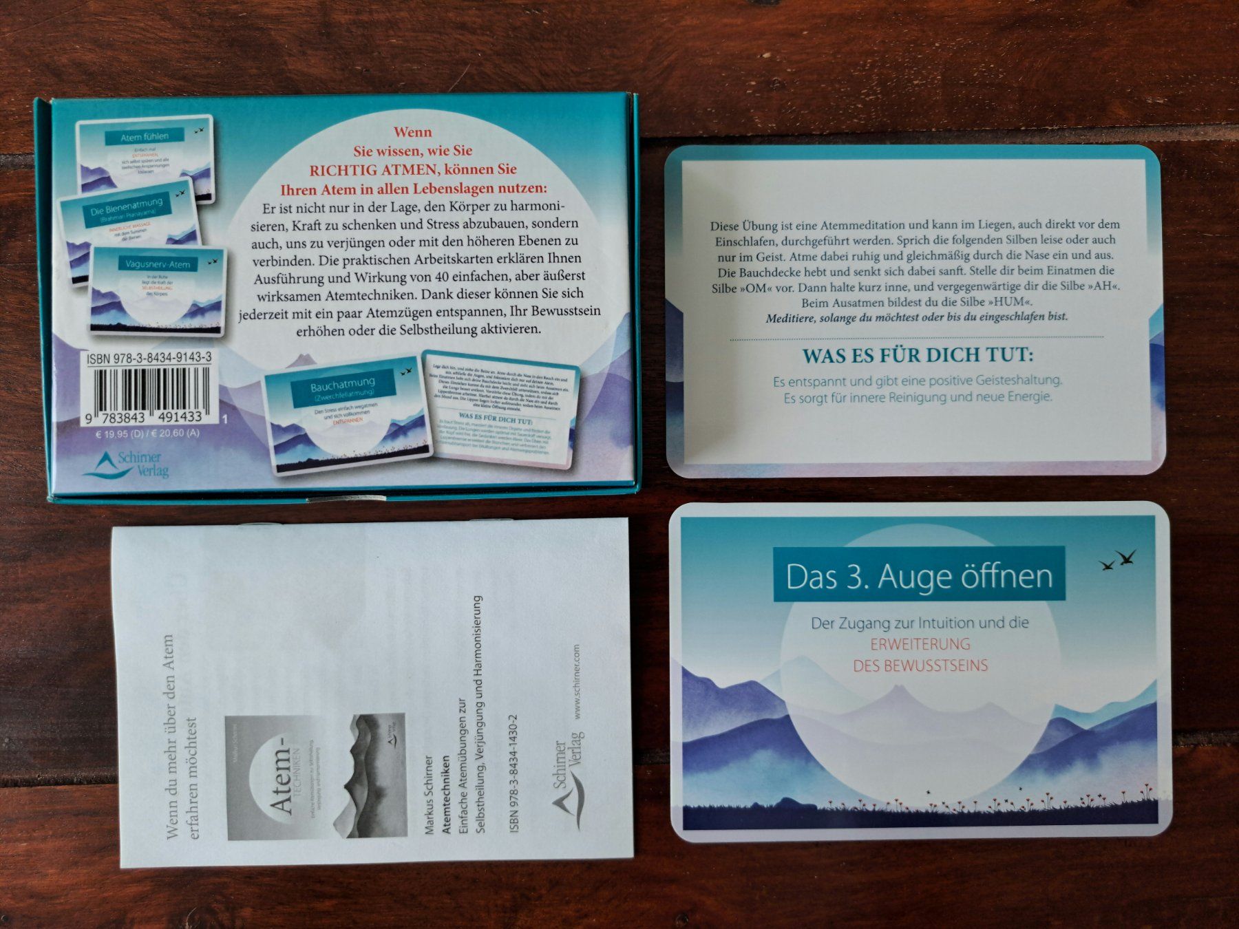 Bücher: Karten Set Atemtechnik, Selbstheilung, Harmonisierung – Gebraucht aus Oetwil am See von Kuechenzeit 1