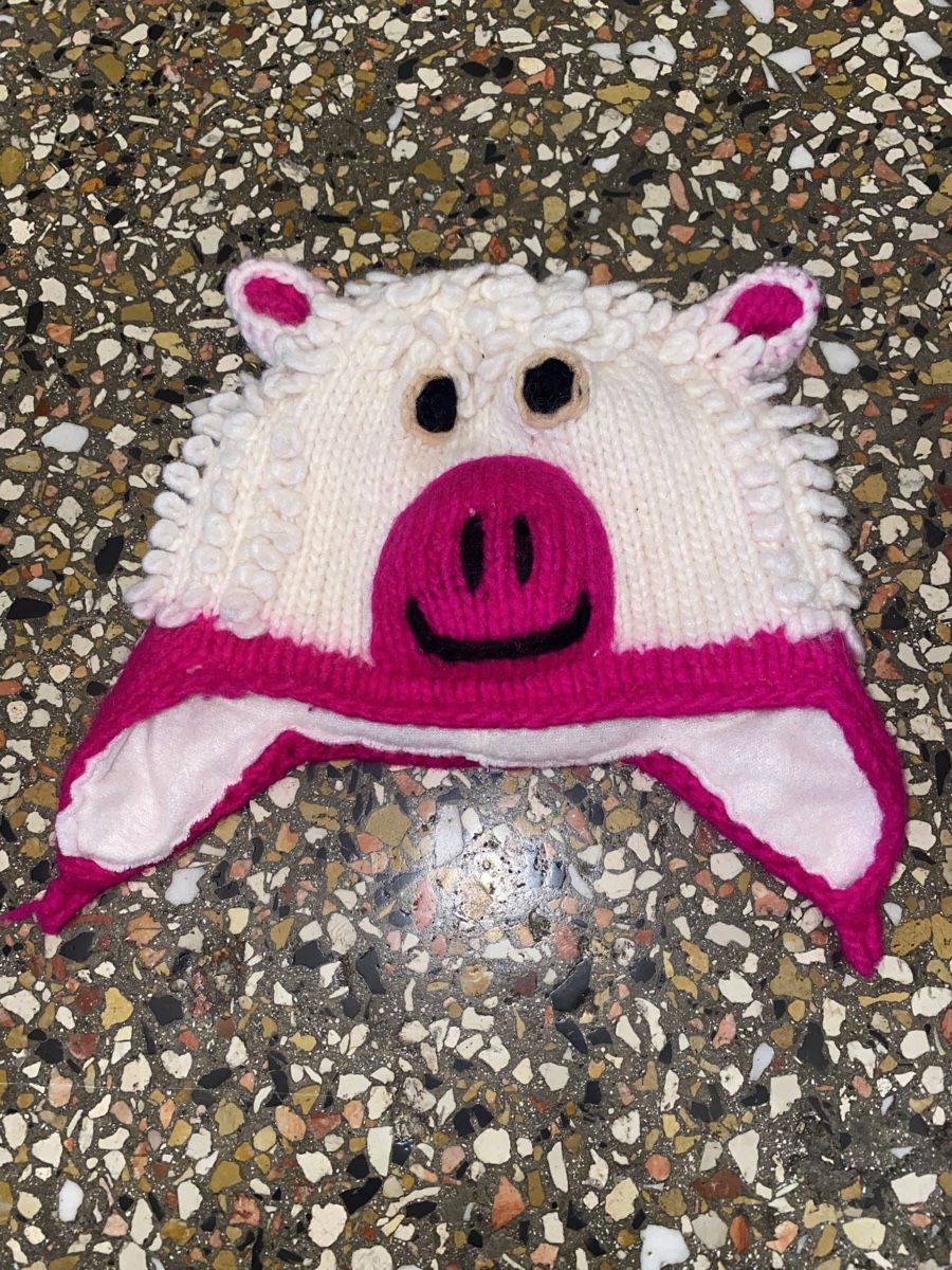 Altro abbigliamento per bambino: Winterkappe Schweinchen bis 3 Jahre – Usato da Bern venduto da Elisa64
