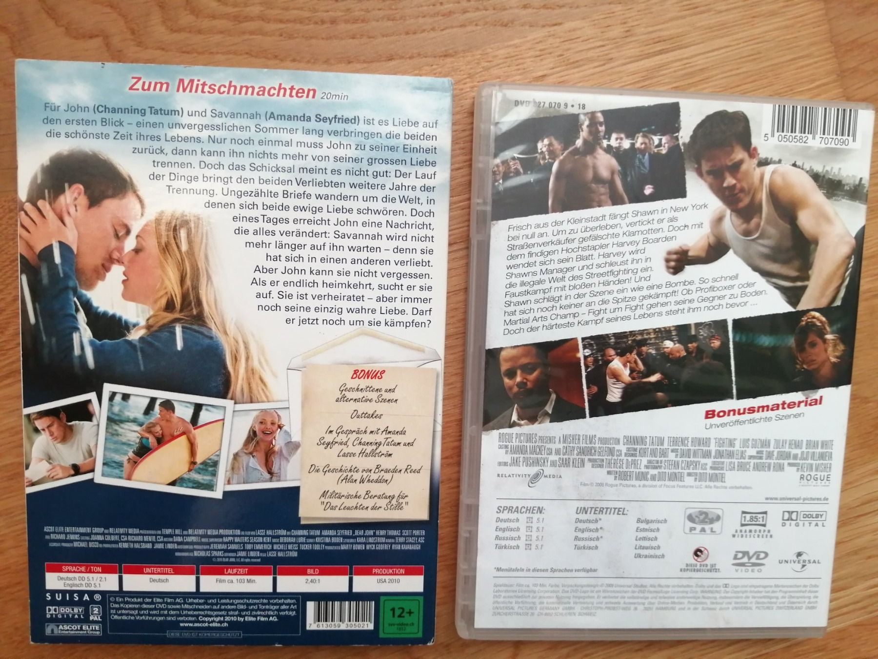Tutti i DVDs: Dear John & Fighting (DVDs) – Usato da Windisch venduto da mer_6cjk 1