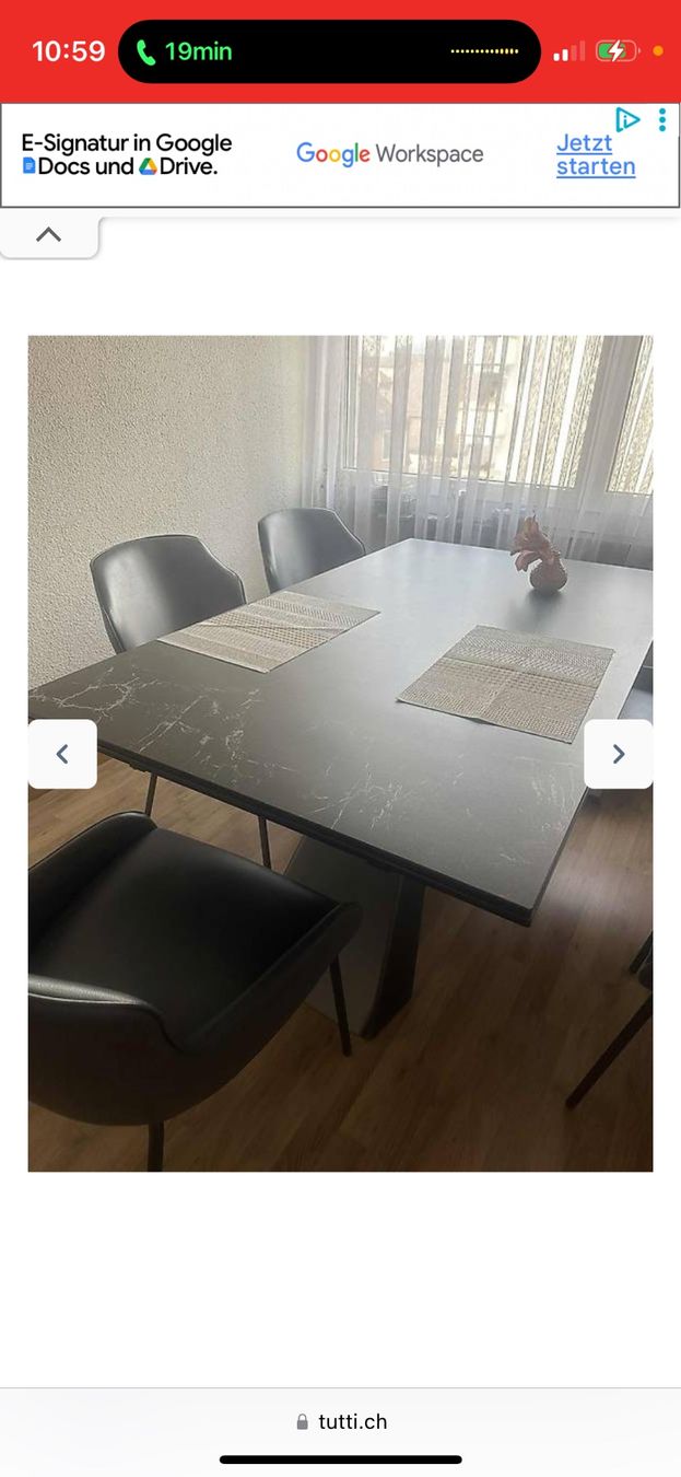 Tavoli: novel Esstisch – Usato da Dietikon venduto da y01