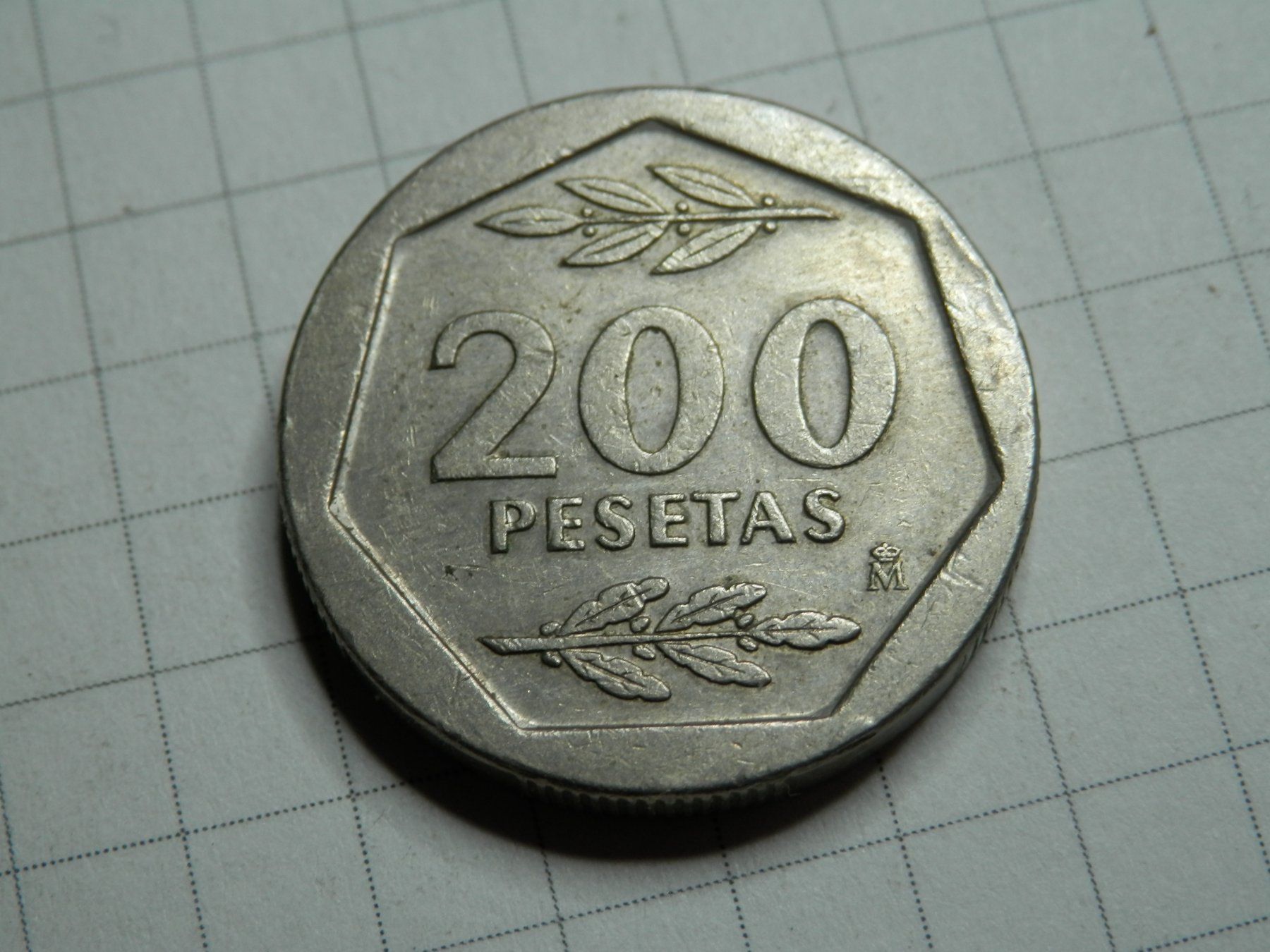 Tutti le monete: Spanien 200 Peseten, 1986 – Usato da Weiach venduto da weiach81 1